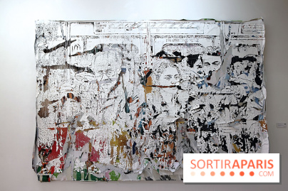 Vhils : nos photos de son exposition à la galerie Danysz à Paris - Seth Expo 11