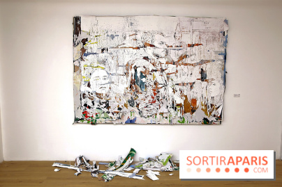 Vhils : nos photos de son exposition à la galerie Danysz à Paris - Seth Expo 13
