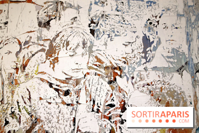 Vhils : nos photos de son exposition à la galerie Danysz à Paris - Seth Expo 17