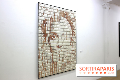 Vhils : nos photos de son exposition à la galerie Danysz à Paris - Seth Expo 19