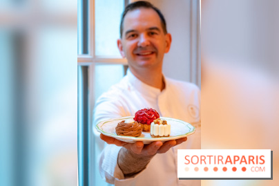 Tea time sensoriel de Matthieu Carlin à l'Hôtel de Crillon - les photos