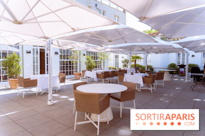 Chez Gina, le restaurant italien caché de Fontainebleau, terrasse