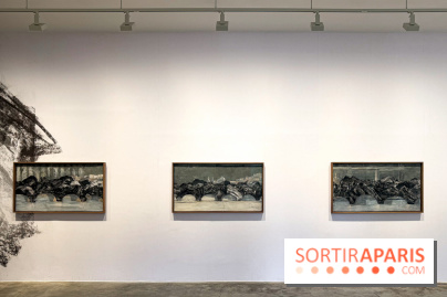 Les Esquisses de La Caverne, l'exposition gratuite de JR à la galerie Perrotin