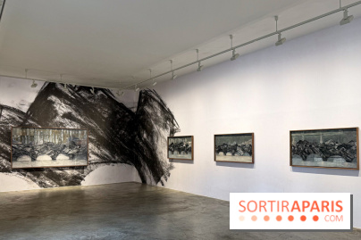 Les Esquisses de La Caverne, l'exposition gratuite de JR à la galerie Perrotin