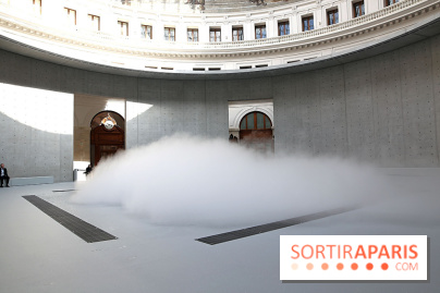 Fujiko Nakaya : nos photos de sa sculpture de brouillard à voir à la Bourse de Commerce