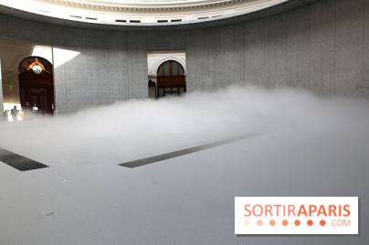 Fujiko Nakaya : nos photos de sa sculpture de brouillard à voir à la Bourse de Commerce