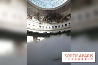 Fujiko Nakaya : nos photos de sa sculpture de brouillard à voir à la Bourse de Commerce