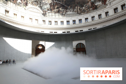 Fujiko Nakaya : nos photos de sa sculpture de brouillard à voir à la Bourse de Commerce