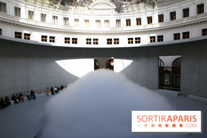 Fujiko Nakaya : nos photos de sa sculpture de brouillard à voir à la Bourse de Commerce