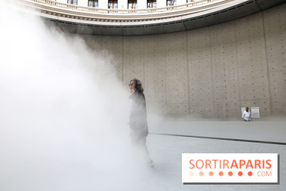 Fujiko Nakaya : nos photos de sa sculpture de brouillard à voir à la Bourse de Commerce