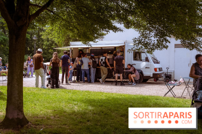 Guinguette du dispensaire et Foodtruck des Écuries au parc du Dispensaire de Sartrouville dans les Yvelines - photos