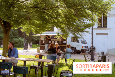 Guinguette du dispensaire et Foodtruck des Écuries au parc du Dispensaire de Sartrouville dans les Yvelines - photos