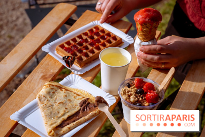 Guinguette du dispensaire et Foodtruck des Écuries au parc du Dispensaire de Sartrouville dans les Yvelines - photos