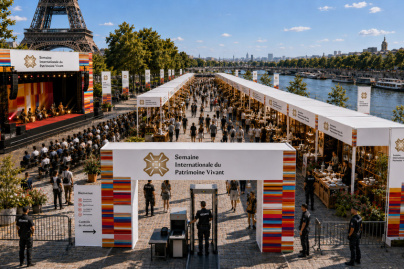 Sous la Tour Eiffel, la Semaine Internationale du Patrimoine Vivant met à l’honneur les savoir-faire du monde
