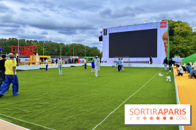 Fan zone - Parc de la Villette