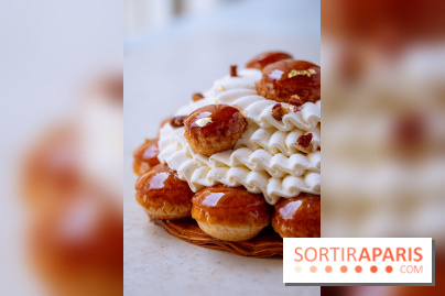 Les pâtisseries de Nour Kandler, la collection estivale en photos - saint honoré