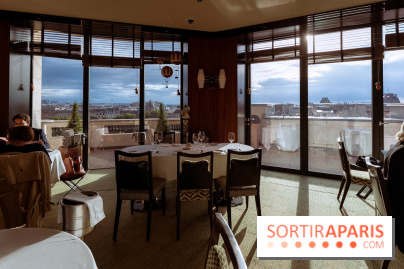 Le rooftop climatisé du Langosteria et sa terrasse à la vue sur Paris