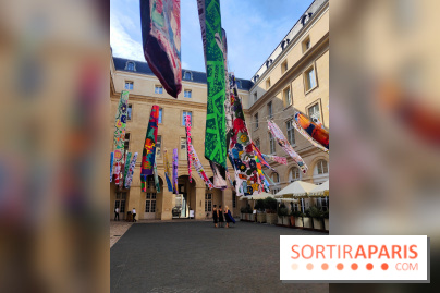 Des Genki-nobori dans le ciel de l'Hôtel de la Marine : une installation colorée à voir gratuitement