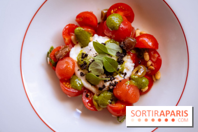Chez Mimi, le Bistrot Pas Parisien de Colombes - photos - tomate burrata