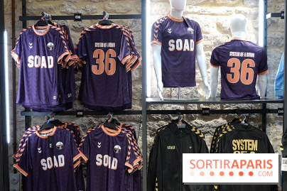 Pop-up store System of a Down à Paris - nos photos