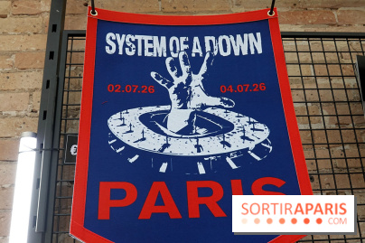 Pop-up store System of a Down à Paris - nos photos