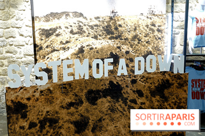 Pop-up store System of a Down à Paris - nos photos