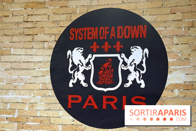 Pop-up store System of a Down à Paris - nos photos