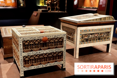 Coffres décorés du trésor de Toutânkhamon - Toutankhamon : son tombeau et ses trésors
