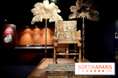 Le trône royal de Toutânkhamon à Paris - Toutankhamon : son tombeau et ses trésors