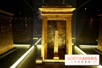 La chapelle dorée de l’exposition Toutânkhamon - Toutankhamon : son tombeau et ses trésors