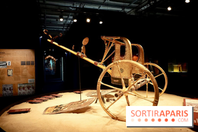 Le char de Toutânkhamon dans l’exposition - Toutankhamon : son tombeau et ses trésors