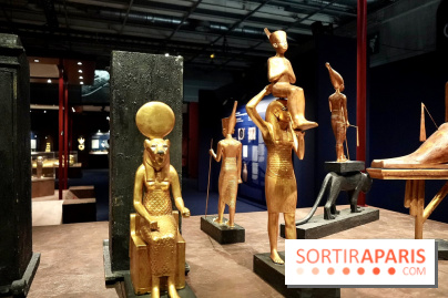 Statues protectrices autour de Toutânkhamon - Toutankhamon : son tombeau et ses trésors
