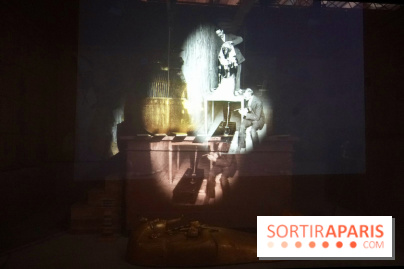 La découverte du tombeau projetée dans l’exposition - Toutankhamon : son tombeau et ses trésors