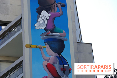 Seth, nos photos de sa nouvelle fresque monumentale à admirer dans le 19e à Paris - Seth 3
