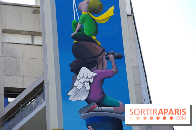 Seth, nos photos de sa nouvelle fresque monumentale à admirer dans le 19e à Paris - Seth 4