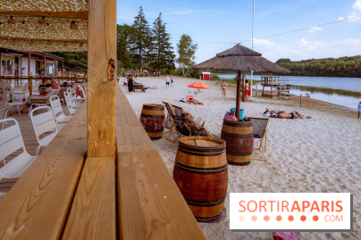 La plage et guinguette des Étangs de Hollande - photos