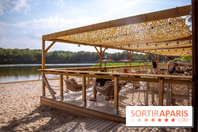 La plage et guinguette des Étangs de Hollande - photos