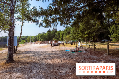 La plage et guinguette des Étangs de Hollande - photos