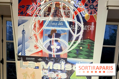 Ici C’est Paris La Maison : installation artistique du pop-up PSG