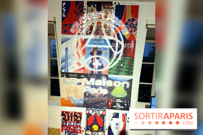 Ici C’est Paris La Maison : nos photos du pop-up gratuit du PSG à Paris - L’installation artistique du pop-up PSG