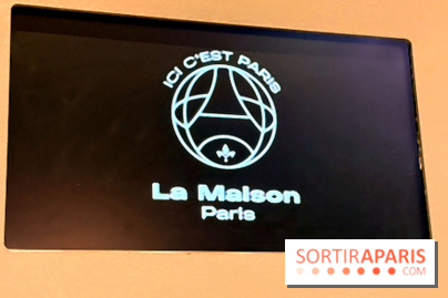Ici C’est Paris La Maison : nos photos du pop-up gratuit du PSG à Paris - Le logo Ici C’est Paris La Maison