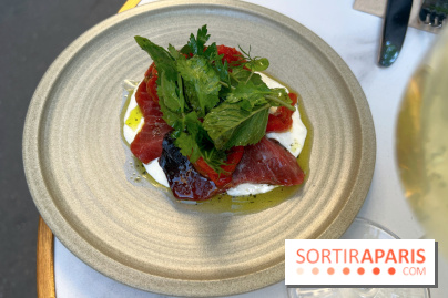 Niní Restaurant - Thonine stracciatella, poivrons