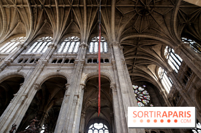 Lydie Arickx : nos photos de son installation à l'église Saint-Eustache