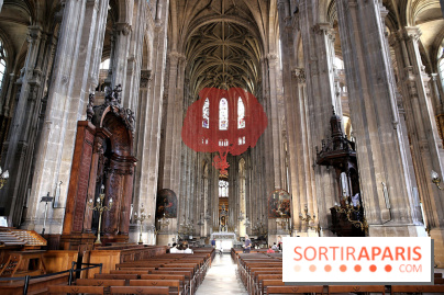 Lydie Arickx : nos photos de son installation à l'église Saint-Eustache