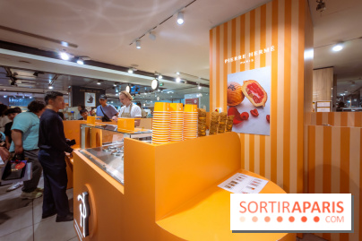 Pierre Hermé ouvre un pop up éphémère aux Galeries Lafayette avec des brioches glacées - nos photos