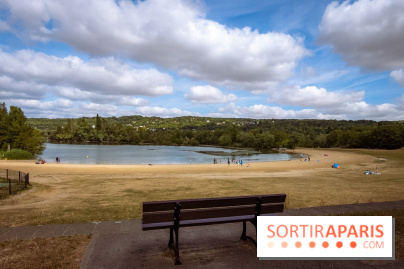 Île de loisirs du Val de Seine dans les Yvelines, plage, baignade et activités - photos