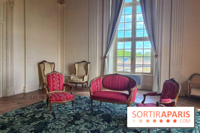 La chambre de Louis XIV au Pavillon Henri IV