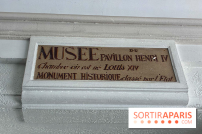 La chambre de Louis XIV au Pavillon Henri IV