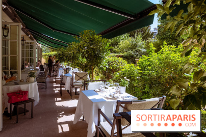 La terrasse-jardin de Maison Roland au Shangri-La Paris - les photos
