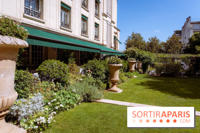 La terrasse-jardin de Maison Roland au Shangri-La Paris - les photos